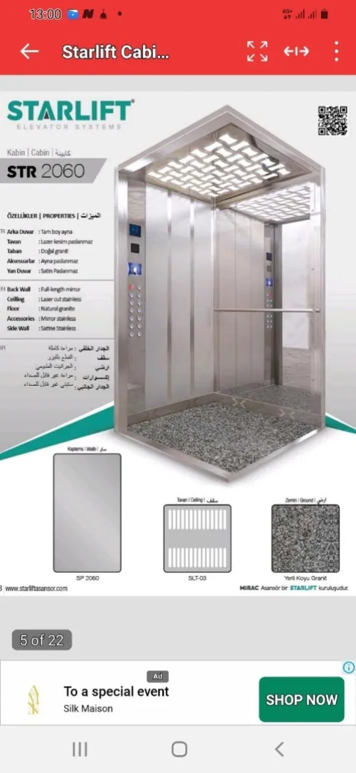 Sarl bahia lift