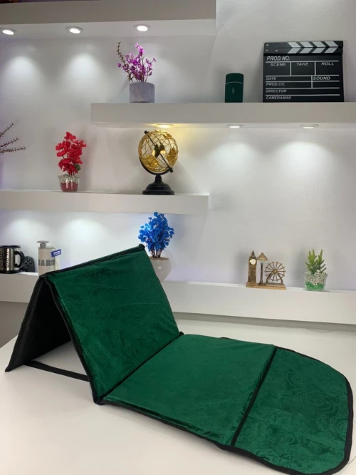     Tapis de Prière Sultan Pliable avec Dossier  سجادة صلاة سلطان قابلة للطي مع مسند ظهر