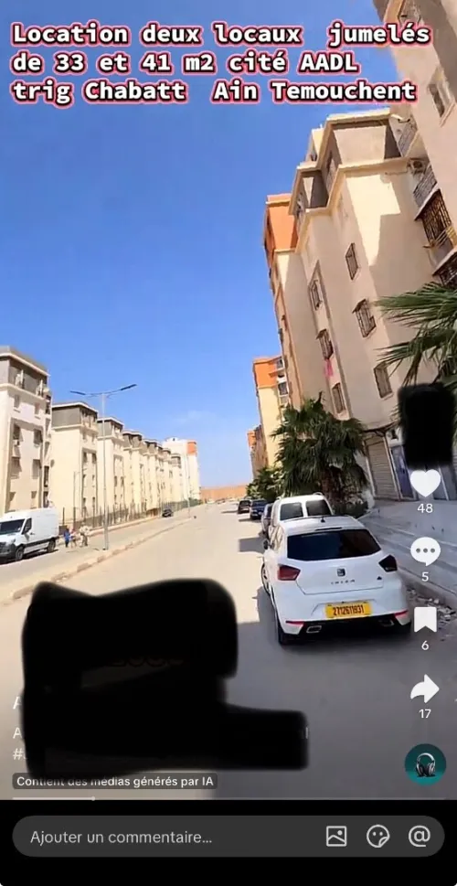 Location Aïn Témouchent Chaabet el ham