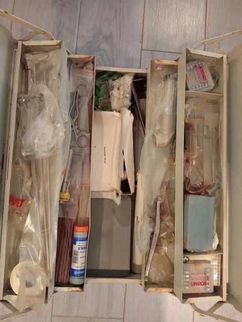 Valise de matériel vétérinaire 