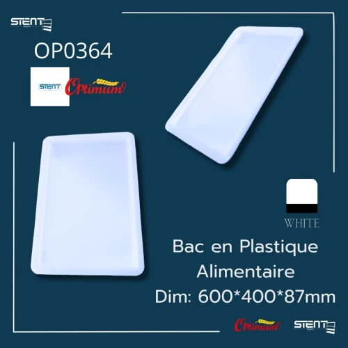 Plateaux en plastique alimentaires premium