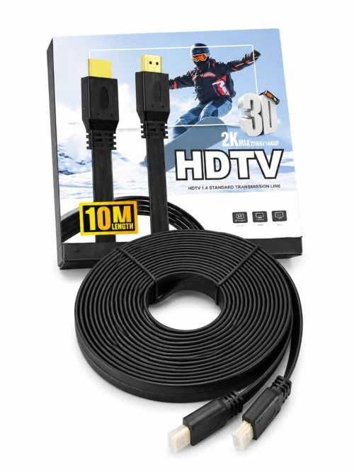 CABLE HDMI 1.5 M / 3 M / 5 M / 10 M PLAT HDTV