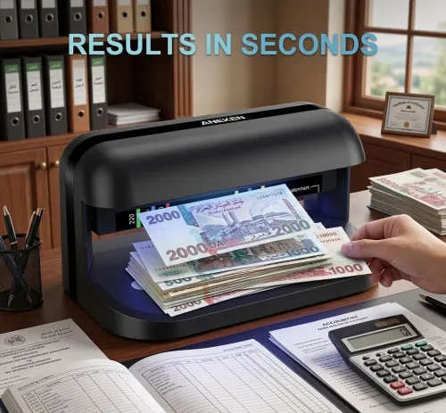 Scanner Détecteur de Faux Billets AL-17 CASHMASTER