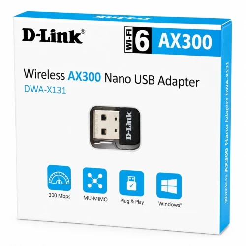 CLE WIFI D-LINK U2 WIFI 6 AX300