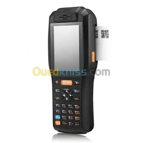 LECTEUR CODE A BARRE PDA SANS FIL BLUETOOTH AVEC AFFICHEUR BRC 2D POSLUX
