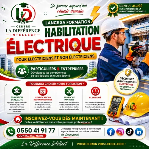 Formation; "" Habilitation électrique ''