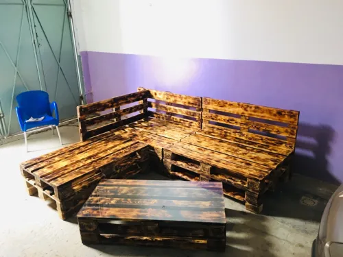 salon de jardin en palette 2