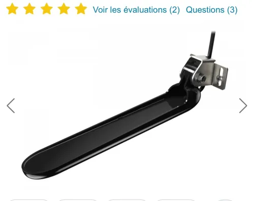 Sondeur gpsmap lowrance Hook révèle 9 triple shoot