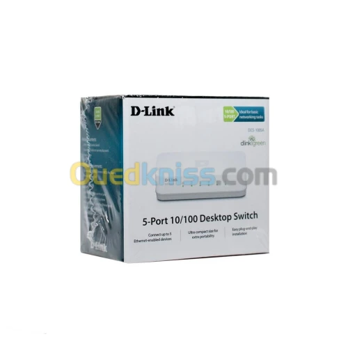 SWITCH D-LINK 5-PORT DES-1005A