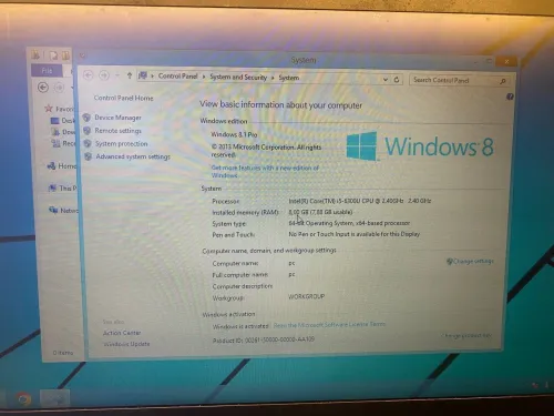 Lenovo ThinkPad T470 i5 6th | 8GB RAM | 256GB SSD | 14 inch