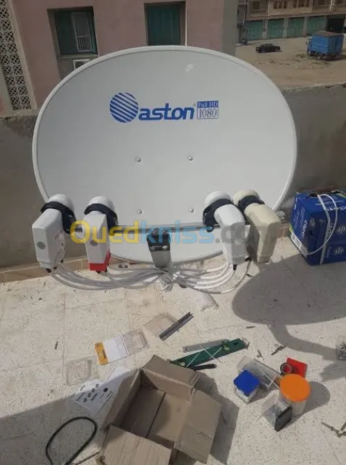Technicien REGLAGE INSTALLATION PARABOLE تركيب هوائي صحن