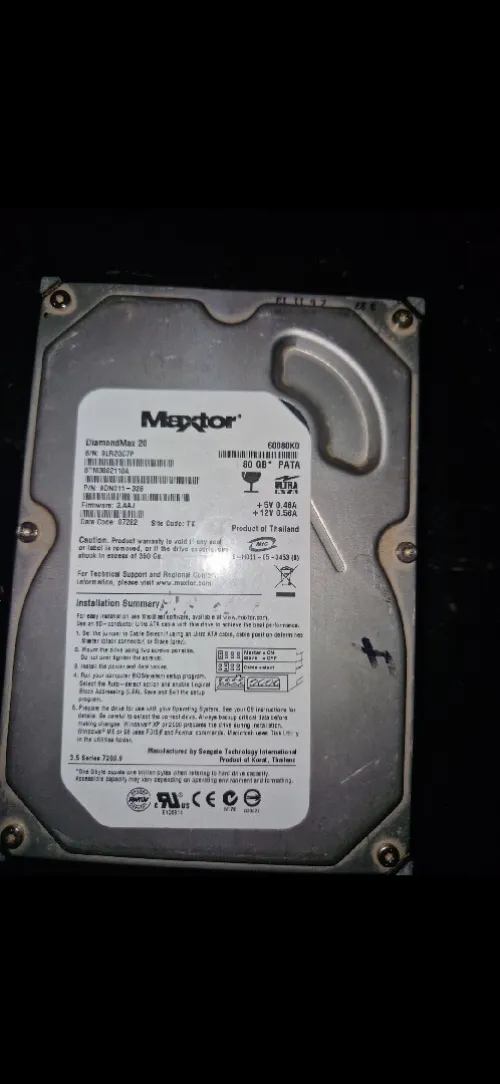 HDD PATA avec cable
