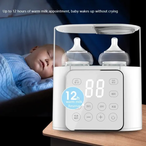 Chauffe-biberons automatiques intelligents 9 en 1 désinfection des bouteilles de lait