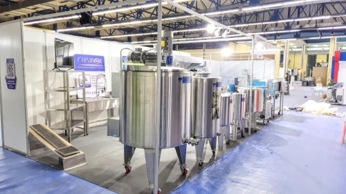 cuve chauffante en inox alimentaire 304 ou 316 double parois électrique a chaudière