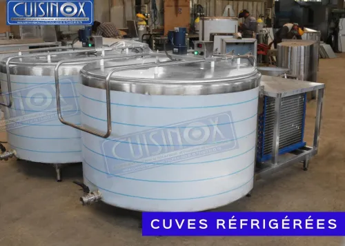 CITERNE ET CUVE INOX ( REFRIGEREE , CHAUFFANTE , COLLECTE , STOCKAGE ET MELANGEUR ) TOUTES CAPACITÉS