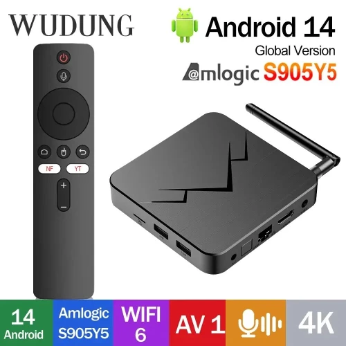 TVBOX WUDUNG WD05 4GO/32GO Android 14