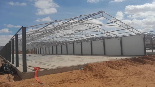Fournitures et pose  des hangars agricole 