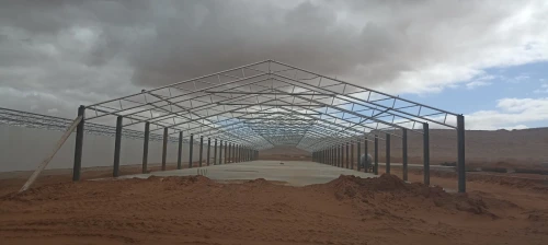Fournitures et pose  des hangars agricole 