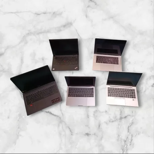 MacBook Pro i5 - MacBook Pro i7 - HP Elitebook i5 840 G7 - Lenovo ThinkPad T14 i5v -Acer Aspire3 