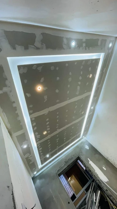 Placo plâtre 