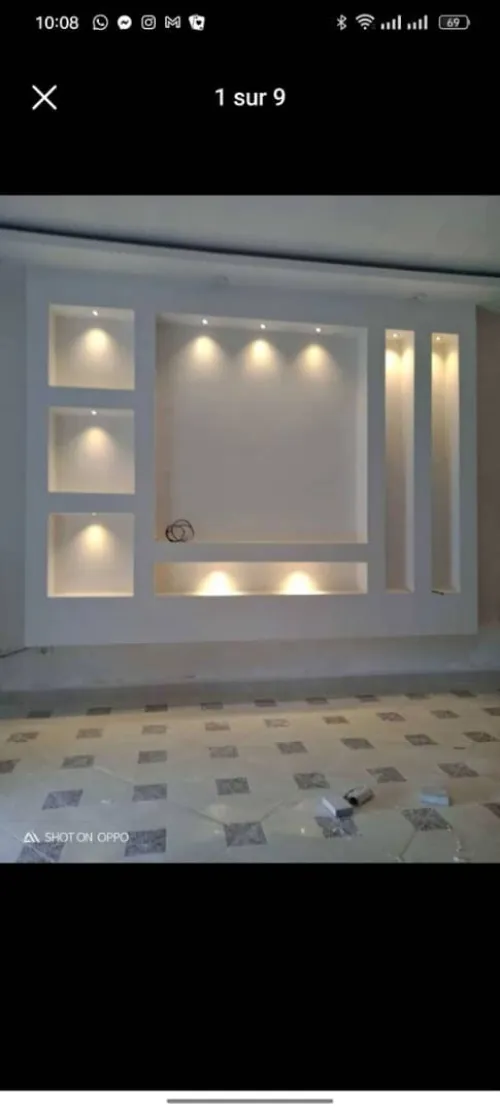 Placo plâtre 