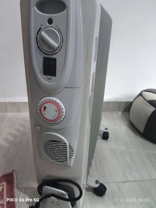 Radiateur bain d'huile 13E Ventilé.