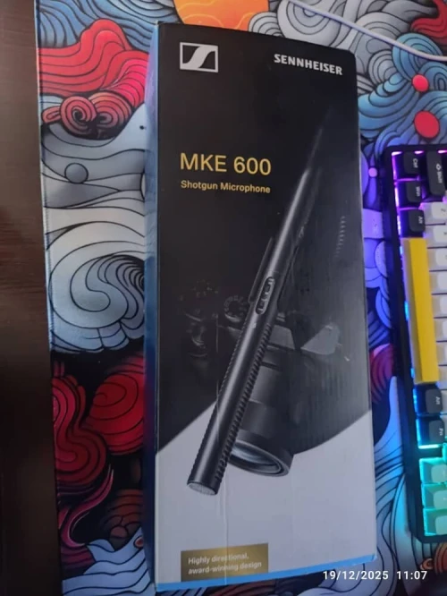 Sennheiser MKE600 + carte son Saramonic Smartrig+