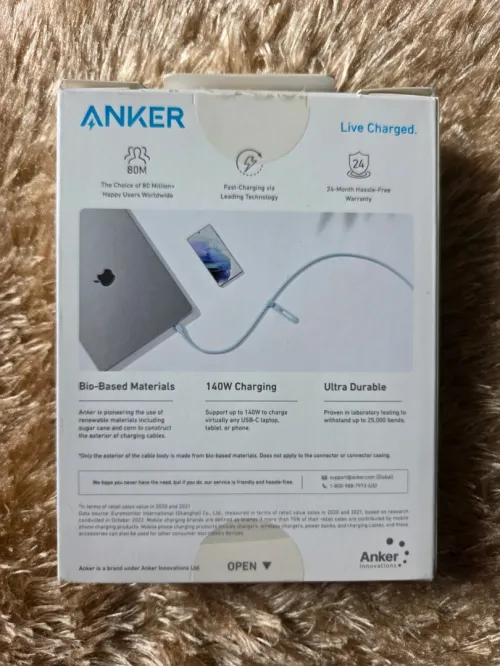 Chargeur anker 67w 3 port