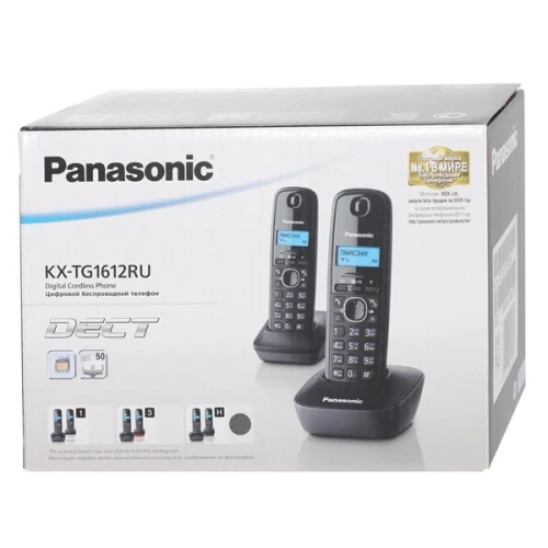 TÉLÉPHONE PANASONIC SANS FIL TG 1612 DOUBLE COMBINÉE