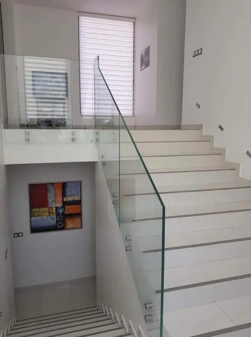 Séparation en verre trempé 