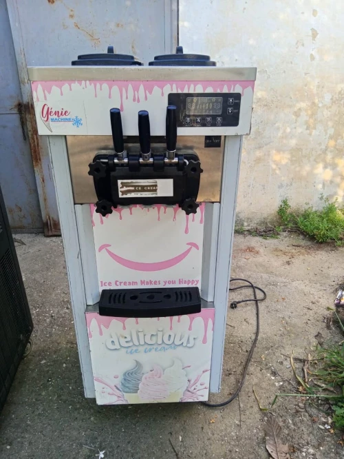 ماكينة آيس كريم (Génie Machine) double pompe