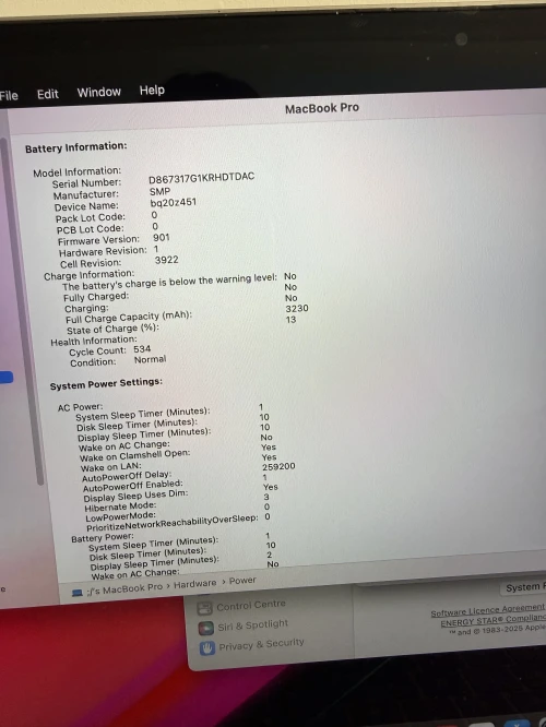 Macbook pro 2017 touche bar