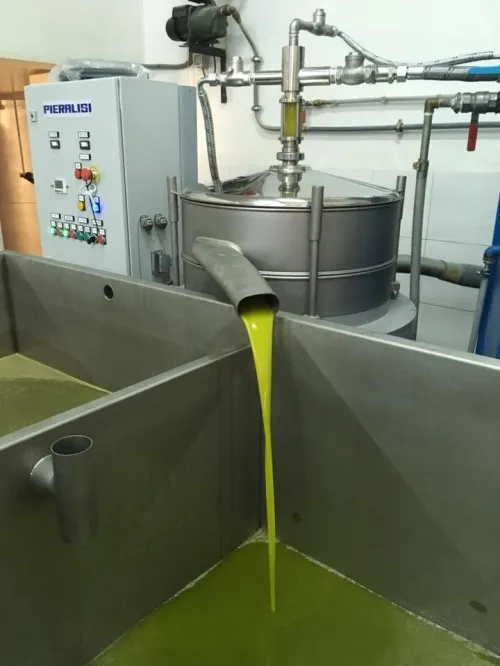 huile d'olive en frac