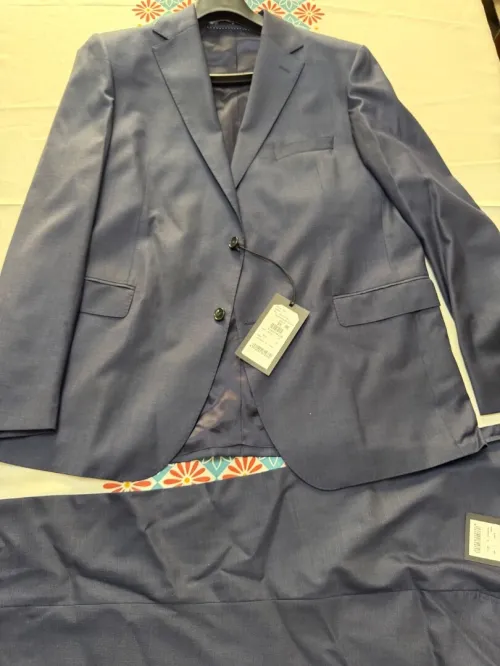 Costume dressler et hugo boss made in germany blue marine taille 56