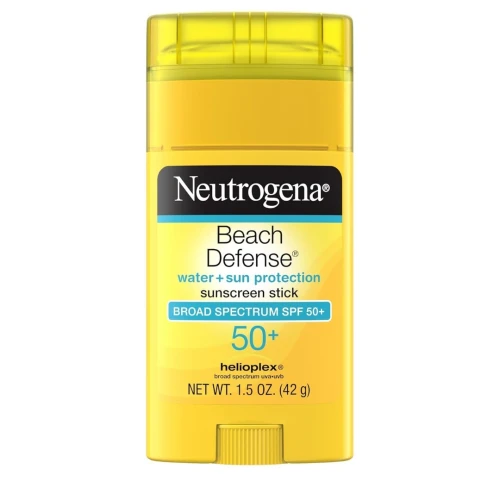 Neutrogena Crème Solaire En Stick Beach Defense FPS 50, Visage Et Corps 42g