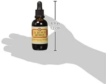 J CROW'S Lugol's Solution D'Iode 2%