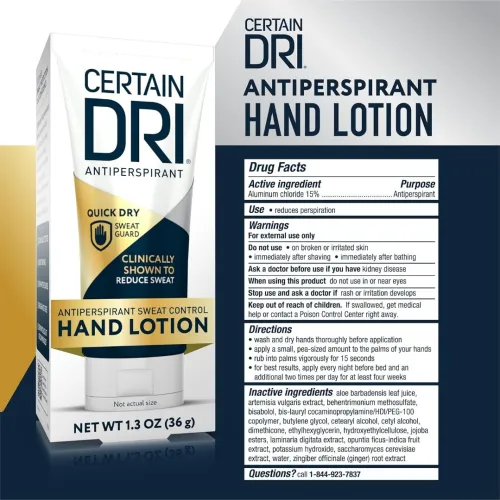 Lotion Contre La Transpiration Excessive Pour Les Mains