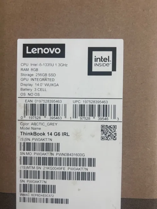 Laptop ThinkBook g6