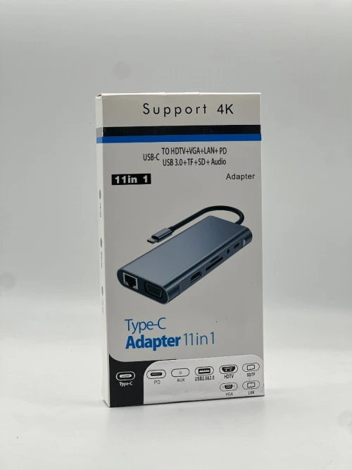 USB-C port Extender docking 11in1