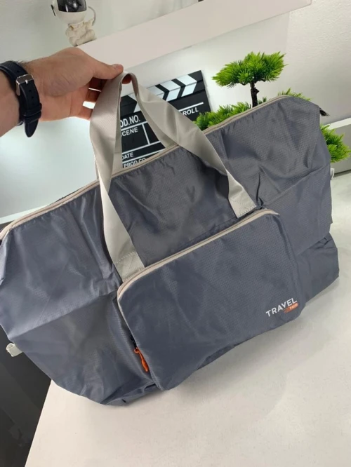 Sac de voyage pliable et léger pour articles personnels  حقيبة سفر قابلة للطي