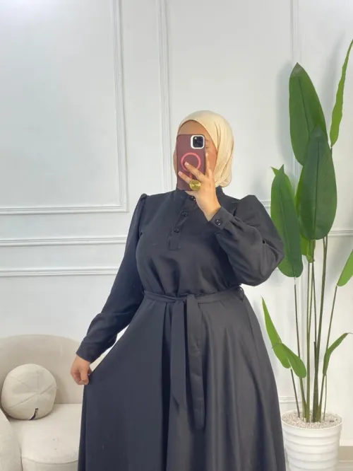 Robe Chemise Noir DHIA
