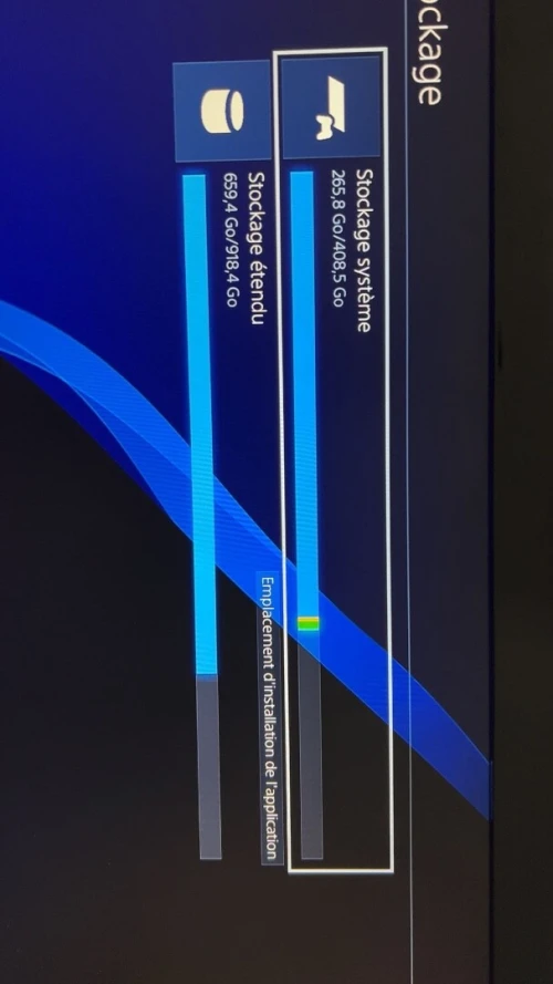 Ps4 fat online 500g + disque dur 1To