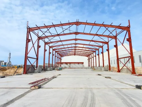 groupe SFMAI Algerie construction de tout type de batiment industriel en charpente métallique 