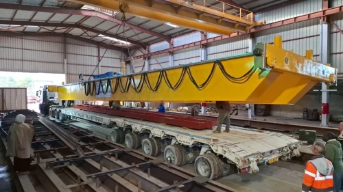 Fabrication de pont roulant haute tension bi poutre et selon vos caractéristiques 