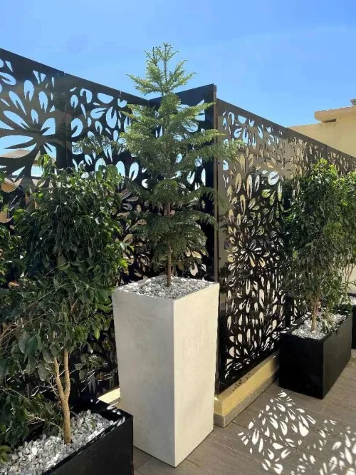 Les pots de fleurs lux et moderne pour décoration intérieure et extérieure 