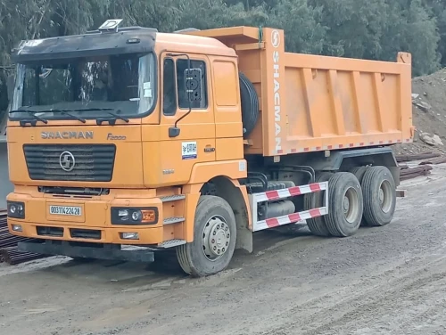 shacman camion a benne 