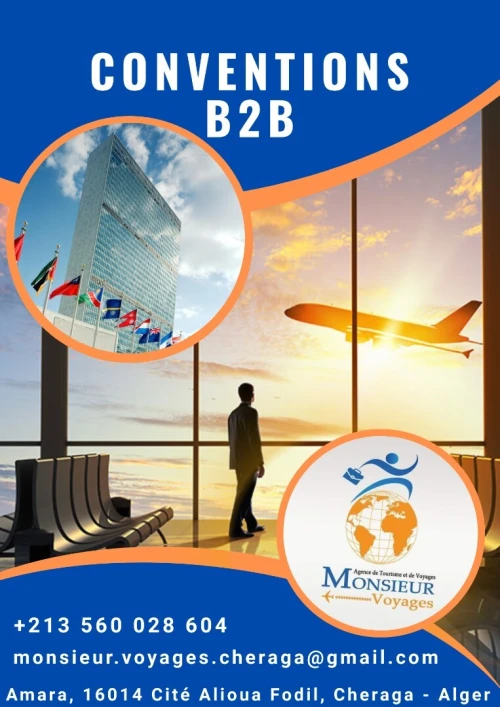 Conventions Agence de Voyages - Entreprises et Sociétés 