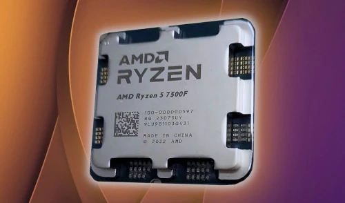 PROCESSEUR AMD RYZEN 5 7500F - SOCKET AM5 - 6-CORE - 12-THREADS - 5.2GHZ - APK TRY AVEC VENTILO