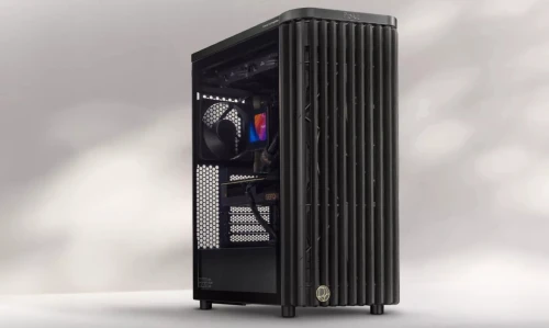 BOITIER ASUS PROART PA401 WOOD TG PWM - BOÎTIER MOYEN TOURE - ATX 240MM - VERRE TREMPÉ - BLACK