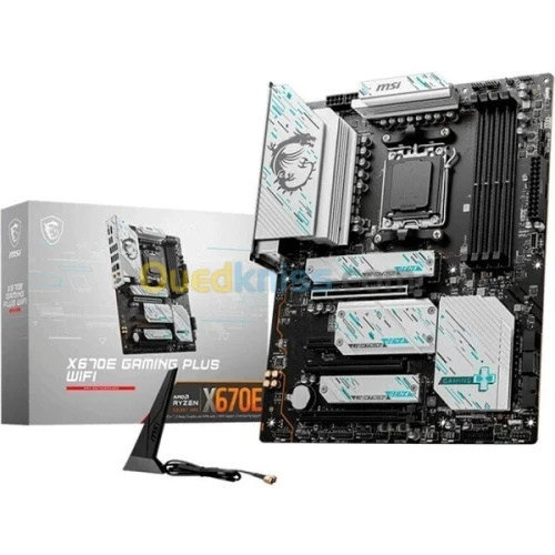 CARTE MERE MSI X670E GAMING PLUS WIFI DDR5